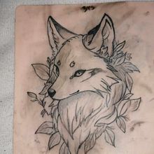 Kitsune tattoo . Een project van  Tatoeageontwerp van tccarreira15 - 06.01.2025