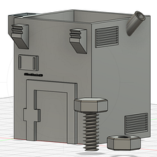 Un poco fueraa de contexto!. 3D, 3D Design, Product Design, 3D Modeling & Industrial Design project by judabad22 - 01.07.2025