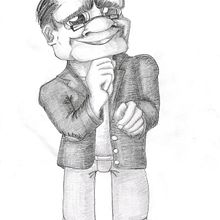 A Dancing Physicist. Un proyecto de Ilustración tradicional, Dibujo y Artesanía de Julia Maslova - 07.01.2025