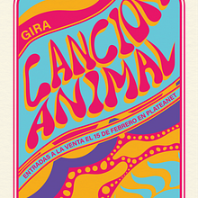 Reversión de un afiche de la gira animal de soda stereo. Creativit, Design, Digital Design, Graphic Design, Poster Design, T, pograph, Vector Illustration, and Lettering project by mateolucasanzone - 01.07.2025