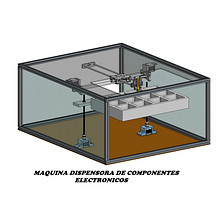 MAQUINA DISPENSADORA COMPONENTES ELECTRONICOS. Design, 3D, Creativit, Accessor, Design, and 3D Design project by Bradley Agudelo - 01.07.2025