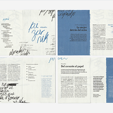 Fanzine tipográfico Alejandra Pizarnik. Graphic Design project by Agustina Monzón Bernal - 01.08.2025