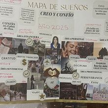 Mapa de sueños 2025. Un progetto di Consulenza creativa, Management, produttività e Marketing di yulymaria07 - 08.01.2025