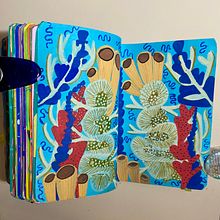 Ocean View . Un progetto di Illustrazione botanica, Illustrazione tradizionale, Pattern design e Sketchbook di Alexandra Salazar-Jackson - 08.01.2025