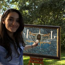 Hello:)! My name is Kim, and I'm excited to share with you a painting I recently created, titled "The Only One Worthy" ! Ein Projekt aus dem Bereich H, werk, Bildende Künste, Malerei, Kreativität, Malerei mit Acr und l von Kimberly A. Gomez - 08.01.2025