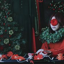 Xmas. Un progetto di DIY, Ricamo, Papercraft, Fotografia e Textile Design di Renata Kaman - 08.01.2025