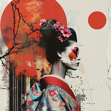 Exploración de lo tradicional y lo contemporáneo con Midjourney. Een project van Digitale illustratie y Kunstmatige Intelligentie van Laura Garcia i Tejero - 08.01.2025