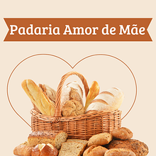 Padaria Amor de Mãe. Cop, writing, Creativit, Marketing, Advertising, and Content Writing project by mirellasabino2004 - 01.09.2025