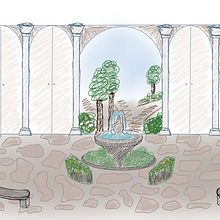 Representación teatral de La Celestina . Projekt z dziedziny  Manager art, st, czn, Design, Projektowanie postaci, Projektowanie wnętrz,  Modelowanie 3D, R, sunek c, frow, Projektowanie przestrzeni i Scenografia użytkownika Cristina Hernández Cost - 09.01.2025