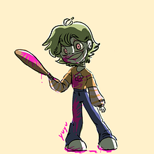 Ilustración de personaje. Un progetto di Illustrazione digitale e Disegno di yuyu04 - 09.01.2025