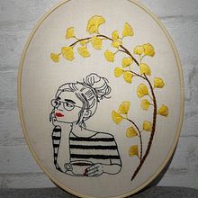 Pause café. Embroider, Collage, DIY, Printing, Photograph, Paper Craft, and Textile Design project by Ana Pérez González - 01.09.2025