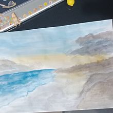 Paisatge Aquarel·la . Un progetto di Paesaggismo di loreenaagomeezz - 09.01.2025