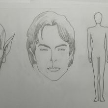 Proceso de aprendizaje. Un projet de Beaux Arts, Dessin, Dessin au cra, on, Dessin réaliste, Dessin anatomique , et Esquisse  de René Grande - 10.01.2025