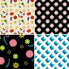 Patterns. Digital Illustration project by Maria Rodrigues - 01.10.2025