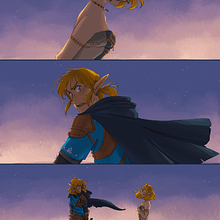 Zelink - Kimi no na wa (Your Name). Digital Illustration project by nieveskiler - 01.10.2025