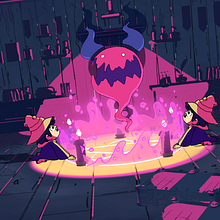 Maho - Animated Teaser. Animation, 2D Animation, Character Animation, and Motion Graphics project by Iván Rascón - 01.11.2025