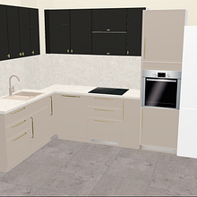 Kitchen . Interior Design, Interior Architecture, Interior Decoration, and Spatial Design project by Weronika Pawlikowska - 01.11.2025