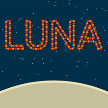 La Luna. Digital Design, Graphic Design, and Programming project by fruizm2 - 01.11.2025
