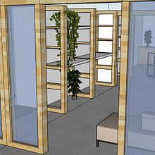 SMALL ONE ROOM FLAT. Interior Architecture, Interior Decoration, Interior Design, and Spatial Design project by Sandro Karaman - 01.12.2025