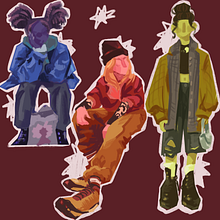 Past Works . % Rachel Dolan tarafından hazırlanan Dijital İllüstras, on, Çizim, Dijital Çizim, Ve Sanatsal Çizim projesi - 01.12.2025