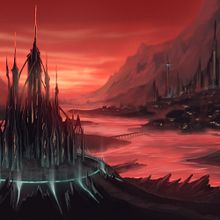 red sky. Digital Drawing, Digital Illustration, and Editorial Illustration project by s_gaeva - 01.13.2025