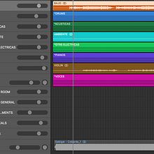 Orden de las pistas. Music, and Music Production project by Patricio Pacheco Droguett - 01.13.2025