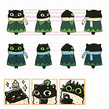 "Pq é natal" Character Design Sheet. Animation, Character Animation, and Character Design project by Jasmim Durão Alcântara - 01.13.2025