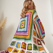 Granny Square Cardigan. Crochet project by Tania Skalozub - 01.13.2025
