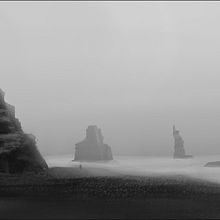Cloudy cold Shores- Study. Digital Painting project by djmuxix - 01.13.2025