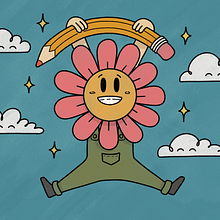 Ada and the Magic Pencil. Un progetto di Illustrazione digitale, Character design, Disegno digitale, Sketchbook e Illustrazione infantile di Mariann - 14.01.2025