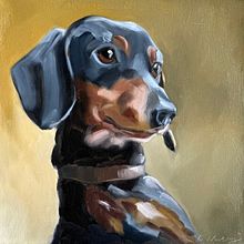 Belle. Fine Arts, Naturalistic Illustration, Oil Painting, and Painting project by Kristina - 01.14.2025