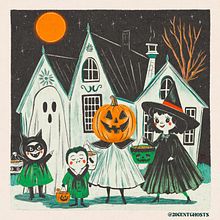 Trick or Treat!. Digital Illustration project by Chelsea - 01.14.2025