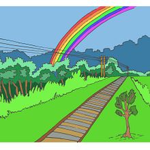 Bosque de la diversidad. Digital Illustration project by Gabriela Guzman - 01.14.2025