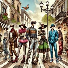 Moda y Estilo Personal. Artificial Intelligence, and AI Content Creation project by Maily Anahi Villafuerte Nieves - 01.15.2025