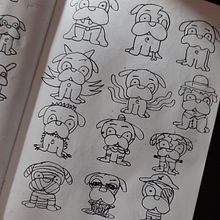Proyecto final "Los monstruo perros". Drawing, Pencil Drawing, Traditional illustration, and Sketchbook project by Giovanni Iglesias Ruiz - 01.15.2025