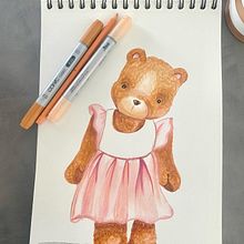 Nina. Traditional illustration project by Alice Giardina - 01.15.2025