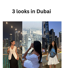 3 looks in Dubai Ein Projekt aus dem Bereich Design und Modedesign von Elen Hakobyan - 15.01.2025