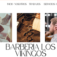 Barberia vikingos. Un proyecto de Br, ing e Identidad, Diseño gráfico, Diseño para Redes Sociales y Diseño Web de valentina Da silva - 15.01.2025