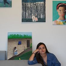 Discoveries. Acr, and lic Painting project by karinaconstantin97 - 01.15.2025