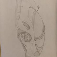 Sketch of De Tomaso P72 . Un progetto di Design, Design industriale, Product design e Bozzetti di mamamayday - 15.01.2025