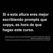 Copyrighting para IA dependientes . Advertising, Communication, Cop, writing, Stor, and telling project by ceciliadiazgom - 01.16.2025