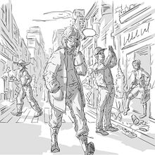 Drawing People from Imagination for Storyboarding. Fine Arts, Sketching, Drawing, Pencil Drawing, Figure Drawing, Artistic Drawing, and Traditional illustration project by Alsu Khusnudinova - 01.16.2025