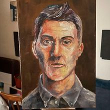 Oil Portrait 1. Fine Arts, Oil Painting, and Painting project by Aki - 01.17.2025