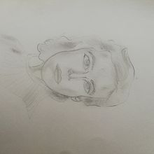 Portait femme au crayon graphite. Drawing project by jasmine973 - 01.18.2025