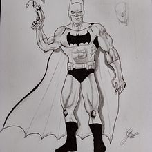 Proyecto final anatomía de superhéroes . Comic, Pencil Drawing, Character Design, Traditional illustration, and Figure Drawing project by Santiago Galán - 01.18.2025