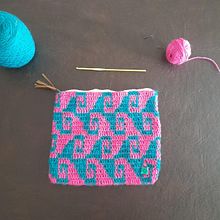 Mosaico Precolombino. Accessor, Design, Crochet, DIY, Fiber Arts, Pattern Design, and Textile Design project by maricel_gabriela - 01.19.2025