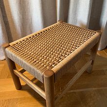 My first danish cord project.. Un progetto di Artigianato, Interior Design, Fiber Art, Design e creazione di mobili, Interior design, Upc, cling e Tessitura di Fredrik Stråhlin - 19.01.2025