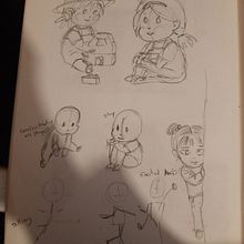 tea party. Comic, and Sketching project by miss.asmaa25 - 01.19.2025
