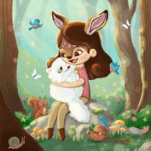 Felicity. Digital Illustration, Drawing, Character Design, Stor, telling, Sketchbook, Picturebook, Children's Literature, and Children's Illustration project by sara_maris - 01.19.2025
