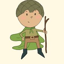 Le concept du personnage de The Bright Side : Arnie le gland. Un projet de Illustration numérique, Conception de personnages, Illustration jeunesse , et Album illustré de Alyona Sekine - 20.01.2025